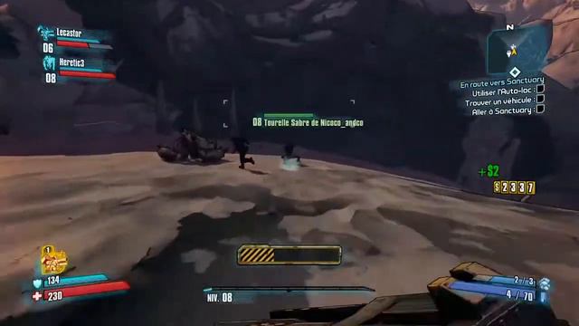 BORDERLAND 2 On test le jeu en Trio avec Ero!! смотреть онлайн