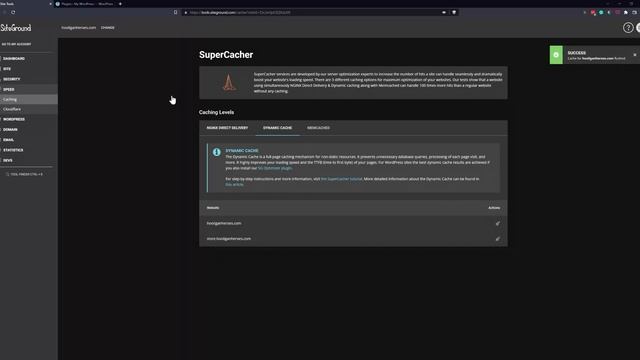 Speed Your Website Up with Dynamic and Memcached on SiteGround Site Tools and Optimizer смотреть онлайн