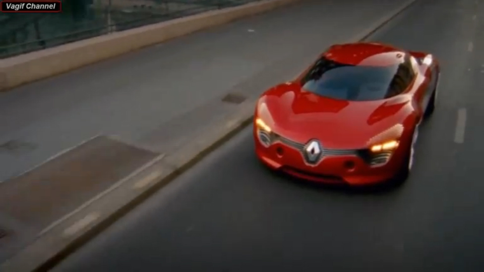 Renault DeZir Concept Car Vagif Channel смотреть онлайн