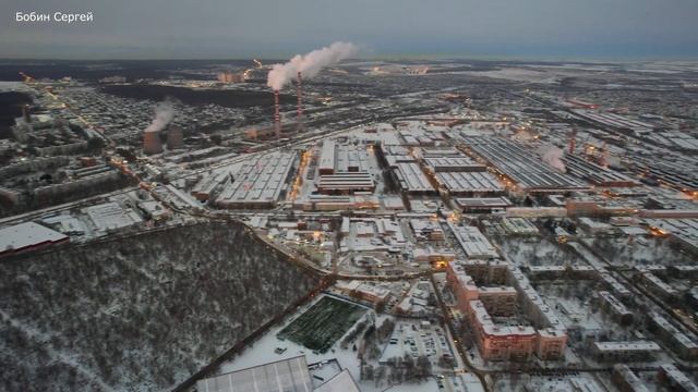 ЗИМНИЙ ОГОНЬ НАД САМАРОЙНЕВЕРОЯТНЫЙ ЗАКАТСТАДИОН МЕТАЛЛУРГРОССИЯ