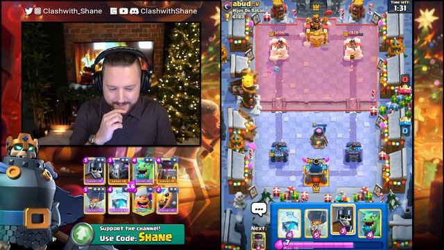 THIS IS TOO EASY!! BEST LUMBERJACK BALLOON DECK IN CLASH ROYALE!! смотреть онлайн