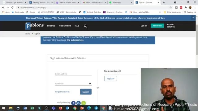 Web of Science Journals Search / Web of Science Researcher ID | Tutorial #profdrrajasekaran смотреть онлайн