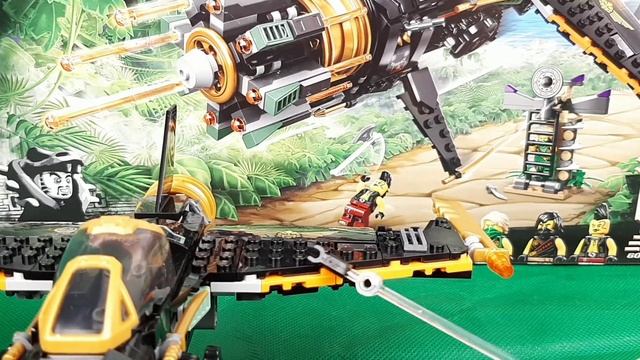 LEGO NINJAGO LEGACY ОБЗОР - СКОРОСТНОЙ ИСТРЕБИТЕЛЬ КОУЛА 71736