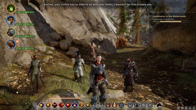 Dragon Age: Inquisition - Vivienne / Blackwall banter: " What fault do you find with me " смотреть онлайн