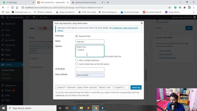 Create Advanced Contact Form in WordPress // Advanced Contact Form 7 Tutorials - onlyfordesigns смотреть онлайн