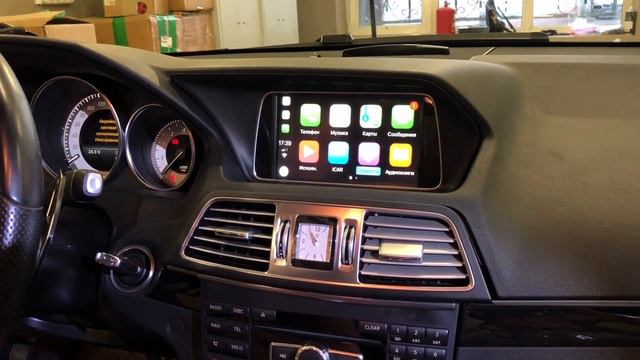 Apple CarPlay - Mercedes смотреть онлайн