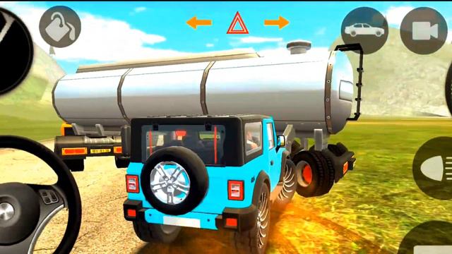 OMG 😱 new thar Dollar (song) New Car Simulator 3d Mahindra Thar Driving - Indian Car Simulator 2024 смотреть онлайн