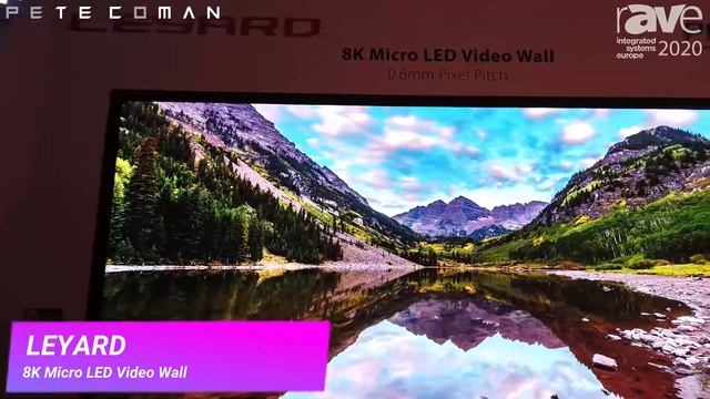 ISE 2020 - Leyard Micro LED Wall Review смотреть онлайн