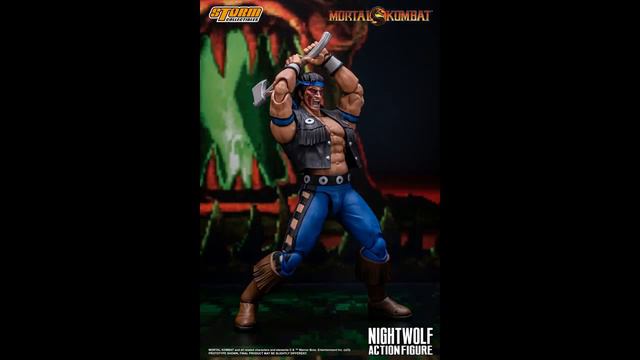 A LOOK AT:Storm Collectibles Mortal Kombat Nightwolf Action Figure REVEAL смотреть онлайн