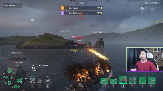 Rekomendasi Persenjataan CN Type 054B Level 15 Full Dollars Sakit Banget Pokonya! | Modern Warships смотреть онлайн