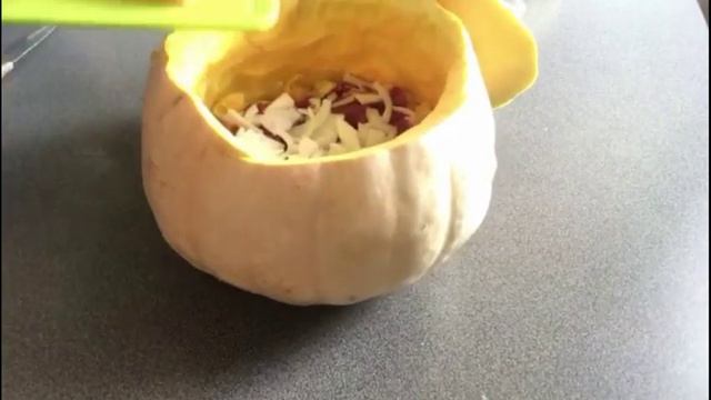 Овощи с мясом в ТЫКВЕ....ну очень по-осеннему вкусно смотреть онлайн
