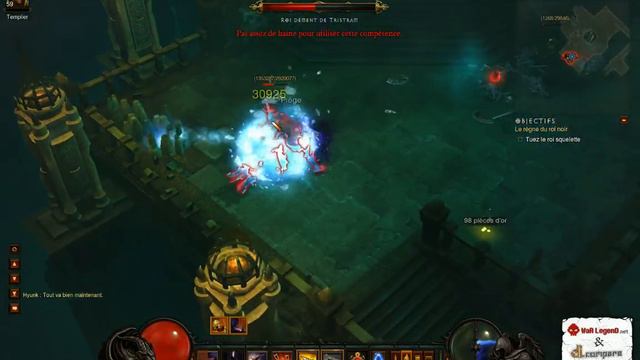 Diablo 3 : Leoric solo kill in Inferno mode смотреть онлайн