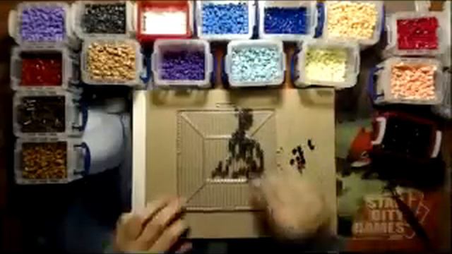 Perler Time Lapse - Sheik Perler Bead Sprite смотреть онлайн