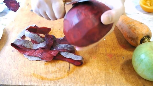 Самый Вкусный Постный Салат Из Сырой Свеклы с Морковью и Яблоком с Цитрусовой заправкой.