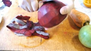 Самый Вкусный Постный Салат Из Сырой Свеклы с Морковью и Яблоком с Цитрусовой заправкой.