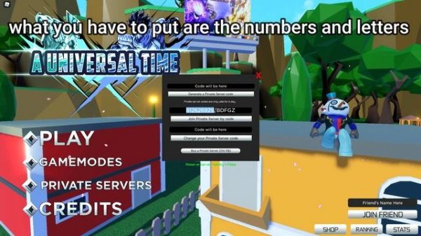 [AUT] how to enter in a private server + a code