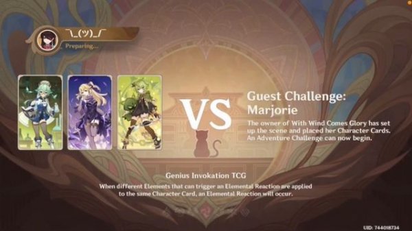 Genshin Impact TCG card game let's play. #genshinimpact