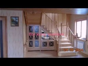 Лестница с фасадом