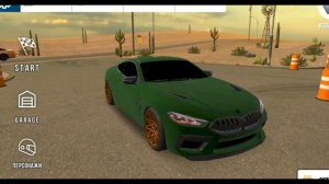 ДРАГ НАСТРОЙКА НА БМВ М8 В КАР ПАРКИНГЕ DRAG TUNING IN CAR PARKING ON BMW M8