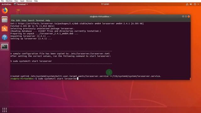 Setup Loraserver [1] - Setup Loraserver Lora-app-server Lora-gateway-bridge смотреть онлайн