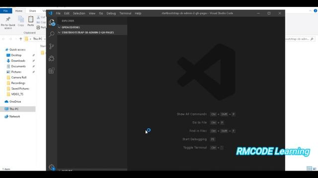 Boostrap Template Run Visual Studio Code Tamil смотреть онлайн