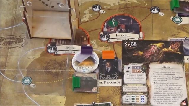 Eldritch Horror Hastur: Turn 2 McGlen Takes A Chance смотреть онлайн