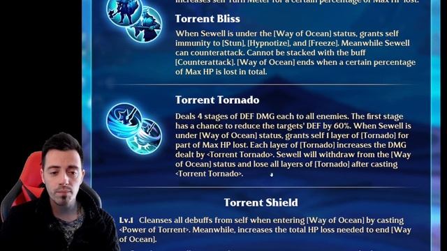 Sewell skills detailed [Infinite Magicraid] смотреть онлайн