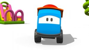 Мультфильмы про машинки: Грузовичок Лева и Пирамидка: Учим Цвета