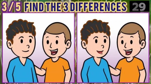 Find The Differences | Spot The 3 Differences | Ultimate Challenge to Spot All  the Differences