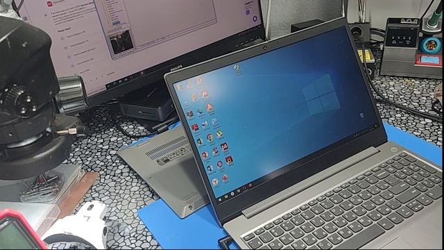 Ноутбук Lenovo IdeaPad 3 15IIL05 отключение распаянной оперативной памяти смотреть онлайн