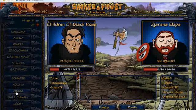sfgame s3 wojna Children Of Black Rose vs Zjarana Ekipa смотреть онлайн