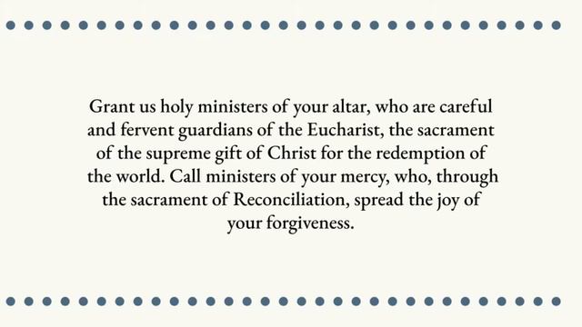 Pope Benedict XVI's Prayer for Vocations | The Catholic Lady | Prayer for Catholic Vocations смотреть онлайн