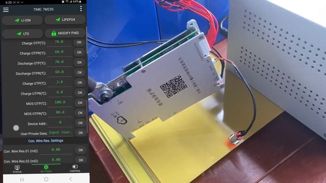 Setting up the 8S JK BMS for our 24v LiFePO4 battery. смотреть онлайн