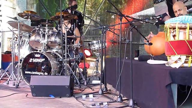 Carola Grey - Drum and Ghatam Vaidyanathan Suresh Duett, India Solo (4th dresdner Drumfestival 2010 смотреть онлайн