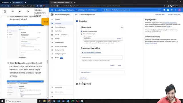 Deploying Google Kubernetes Engine смотреть онлайн