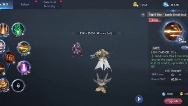 MU Origin 3 Holy Archer Class Top Skills Talents High DPS