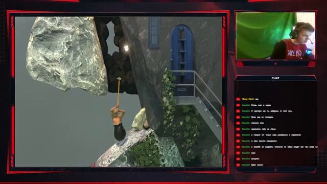 СТРИМ ПО Getting Over It with Bennett Foddy #1 (сори за качество) смотреть онлайн
