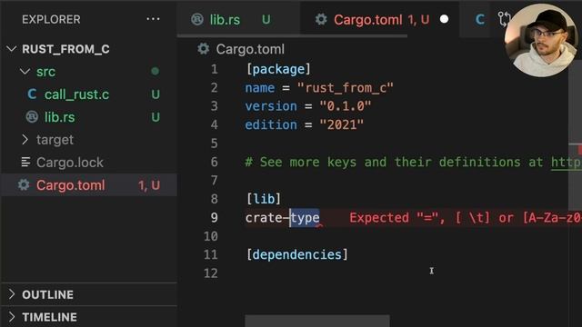 098. FFI Rust from C смотреть онлайн