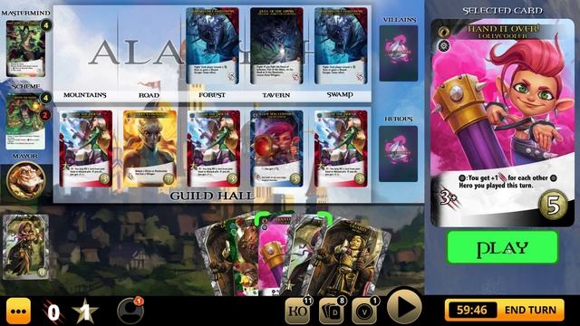 Legendary DXP - Playing through a solo game. смотреть онлайн