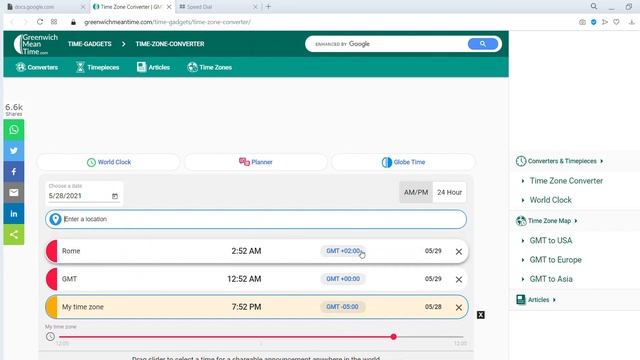 Time Zone Converter GMT Tutorial смотреть онлайн