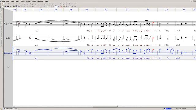 That's Christmas To Me (baritone dominant) смотреть онлайн