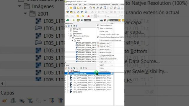 ¿Cómo quitar el fondo negro de tu ráster? - QGIS #short смотреть онлайн