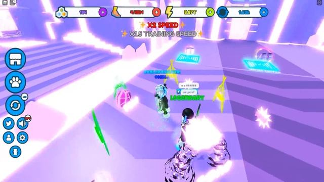 10М! ЧИТЕРСКИЙ ПИТОМЕЦ СДЕЛАЕТ МЕНЯ САМЫМ БЫСТРЫМ В РОБЛКОСЕ! ROBLOX Speedman Simulator смотреть онлайн