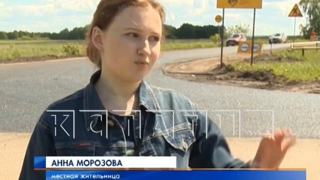 В Сосновском районе отремонтирована дорога в рамках нацпроекта смотреть онлайн