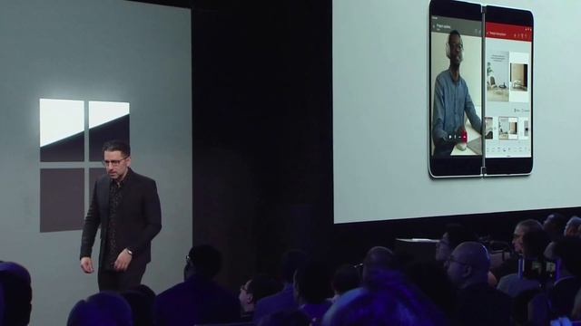 Surface Duo reveal presentation 2019 смотреть онлайн