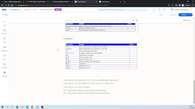 P1 007 Python Tutorial Boolean and Operators Part 6 Revision Plan and Progress смотреть онлайн