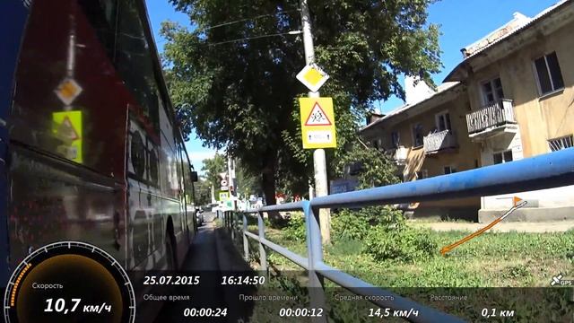Узко? Не проблема для велосипеда. смотреть онлайн