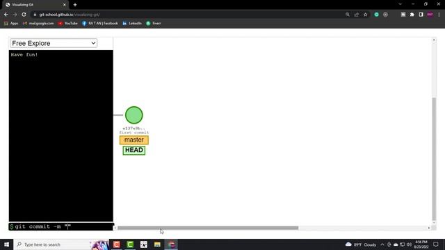 fast forward merge (2-way) -git & github tutorial смотреть онлайн