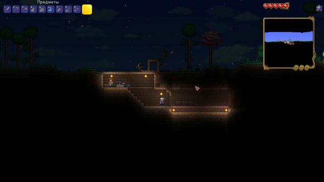 LP terraria Костевой сезон #1 Постройка дома смотреть онлайн