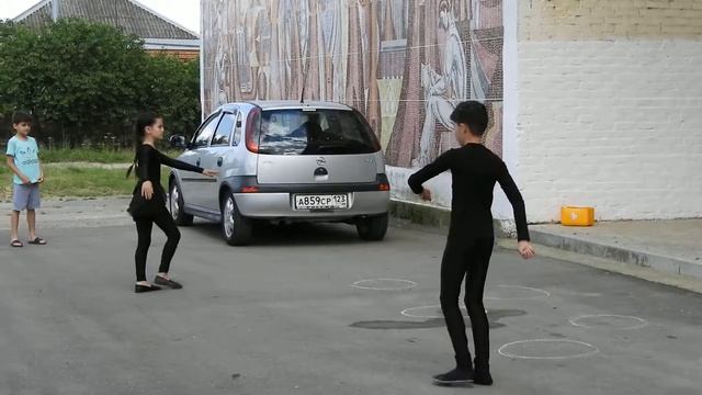 Танец "Исламей". пгт. Тлюстенхабль 01.06.2018г. HD качество. смотреть онлайн